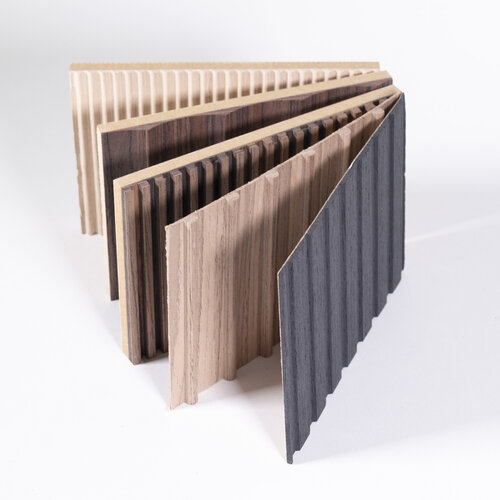 Relief Holzfurnier-Platten